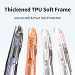 Custodia per telefono antiurto in TPU + acrilico con airbag sottovuoto e magnete, For iPhone 17 Pro Max, For iPhone 17 Pro, For iPhone 17