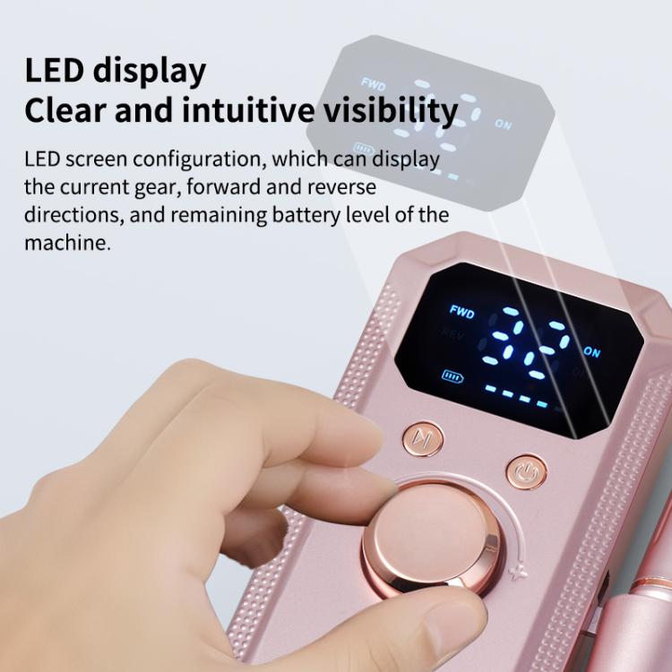 Lucidatore per unghie con display a LED GLX-019
