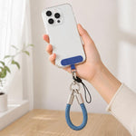 Cordino da polso anti-smarrimento per cellulare XDcase con fibbia e guarnizione in metallo, lunghezza: 10,6 cm