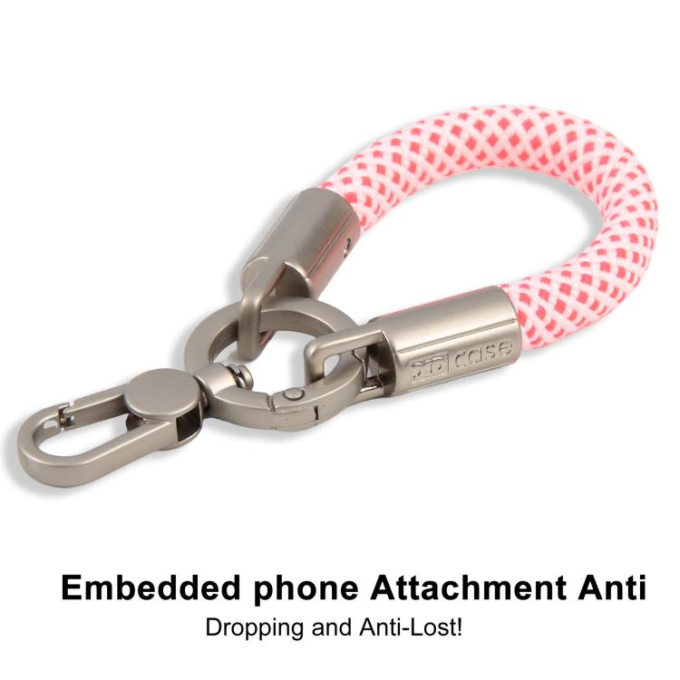 Cordino da polso anti-smarrimento per cellulare XDcase con fibbia e guarnizione in metallo, lunghezza: 10,6 cm