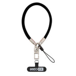 Cordino da polso anti-smarrimento per cellulare XDcase con fibbia e guarnizione in metallo, lunghezza: 18,9 cm