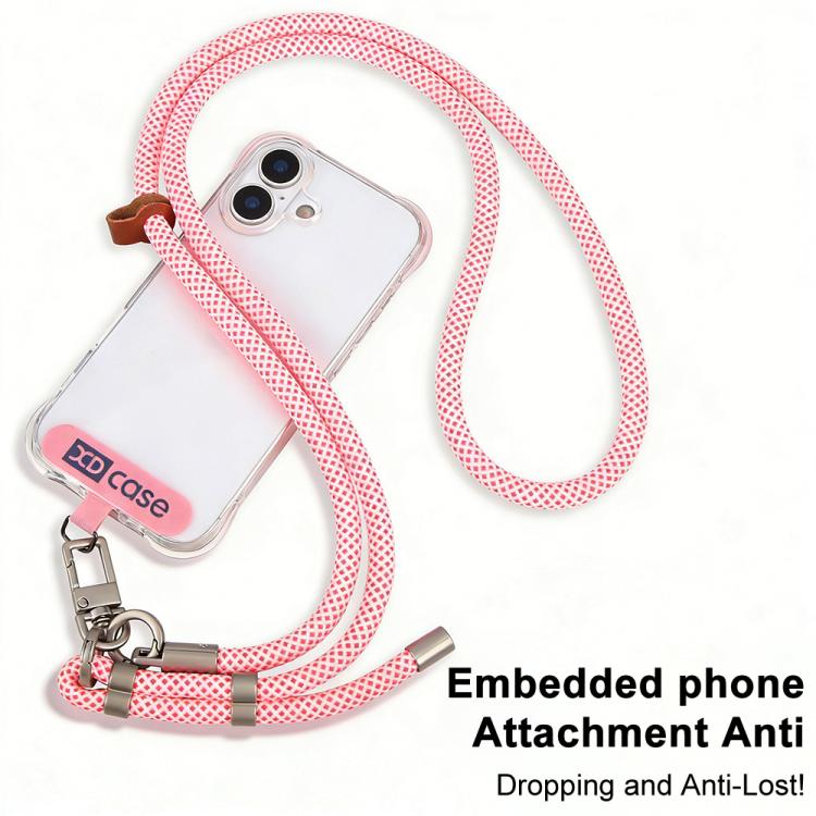 Cordino anti-smarrimento per cellulare XDcase con fibbia e guarnizione in metallo, lunghezza regolabile: 41-77 cm