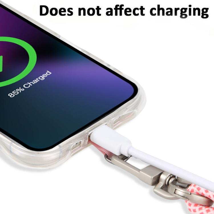 Cordino anti-smarrimento per cellulare XDcase con fibbia e guarnizione in metallo, lunghezza regolabile: 41-77 cm