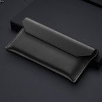 Custodia per telefono in vera pelle con design a busta, For Samsung Galaxy Z TriFold