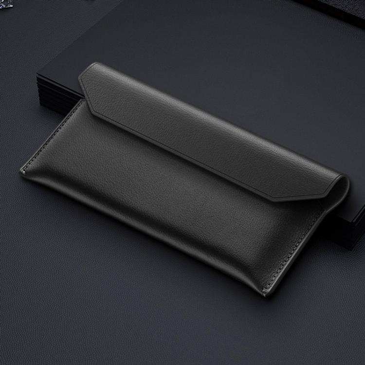 Custodia per telefono in vera pelle con design a busta, For Samsung Galaxy Z TriFold