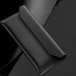 Custodia per telefono in vera pelle con design a busta, For Samsung Galaxy Z TriFold