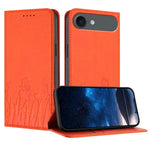 Custodia magnetica per telefono in ecopelle con motivo tulipani e farfalle., For iPhone Air, For iPhone 16 Pro Max