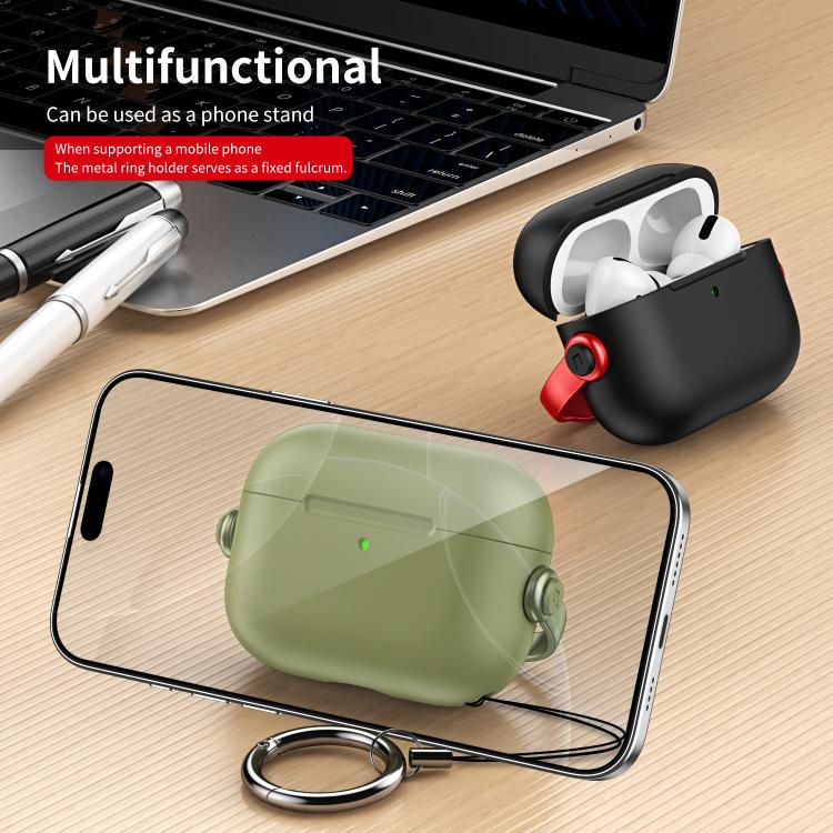 Custodia protettiva per auricolari XDcase in silicone liquido, For AirPods Pro 3, For AirPods 4, For AirPods Pro 2 / 1