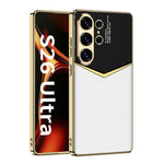 Custodia per telefono GKK Plating in TPU morbido + pelle a copertura totale, For Samsung Galaxy S26 Ultra 5G