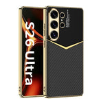 Custodia per telefono GKK Plating in TPU morbido + pelle a copertura totale, For Samsung Galaxy S26 Ultra 5G