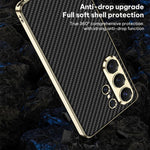 Custodia per telefono GKK Plating in TPU + Pelle a copertura totale, For Samsung Galaxy S26 Ultra 5G