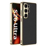 Custodia per telefono GKK Plating in TPU + Pelle a copertura totale, For Samsung Galaxy S26 Ultra 5G