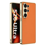 Custodia per telefono GKK Plating in TPU + Pelle a copertura totale, For Samsung Galaxy S26 Ultra 5G