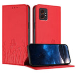 Custodia magnetica per telefono in ecopelle con motivo tulipani e farfalle., For Samsung Galaxy XCover7 Pro, For Samsung Galaxy XCover7