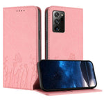 Custodia magnetica per telefono in ecopelle con motivo tulipani e farfalle., For Samsung Galaxy Note20 Ultra, For Samsung Galaxy Note20
