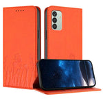 Custodia magnetica per telefono in ecopelle con motivo tulipani e farfalle., For Samsung Galaxy M14 5G, For Samsung Galaxy M13 India
