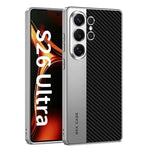 Custodia per telefono GKK in pelle placcata, stile principale, opaca, a copertura totale., For Samsung Galaxy S26 Ultra 5G, For Samsung Galaxy S25 Ultra 5G, For Samsung Galaxy S24 Ultra 5G, For Samsung Galaxy S23 Ultra 5G
