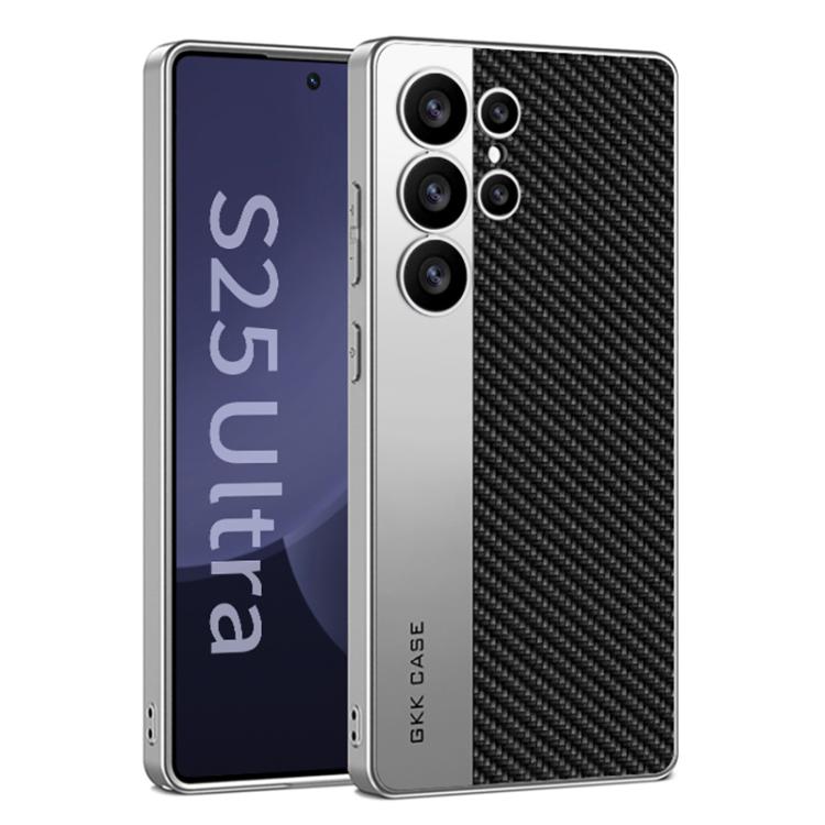 Custodia per telefono GKK in pelle placcata, stile principale, opaca, a copertura totale., For Samsung Galaxy S26 Ultra 5G, For Samsung Galaxy S25 Ultra 5G, For Samsung Galaxy S24 Ultra 5G, For Samsung Galaxy S23 Ultra 5G