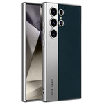 Custodia per telefono GKK in pelle placcata, stile principale, opaca, a copertura totale., For Samsung Galaxy S26 Ultra 5G, For Samsung Galaxy S25 Ultra 5G, For Samsung Galaxy S24 Ultra 5G, For Samsung Galaxy S23 Ultra 5G