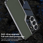 Custodia per telefono supercar con copertura completa in TPU e pelle GKK Plating + pelle, For Samsung Galaxy S26 Ultra 5G
