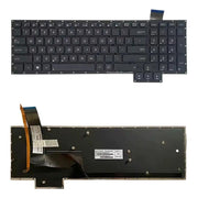 Tastiera retroilluminata per laptop, versione USA, compatibile con Asus G750 G750JH G750JM G750JS G750JW G750JX G750JZ, G750