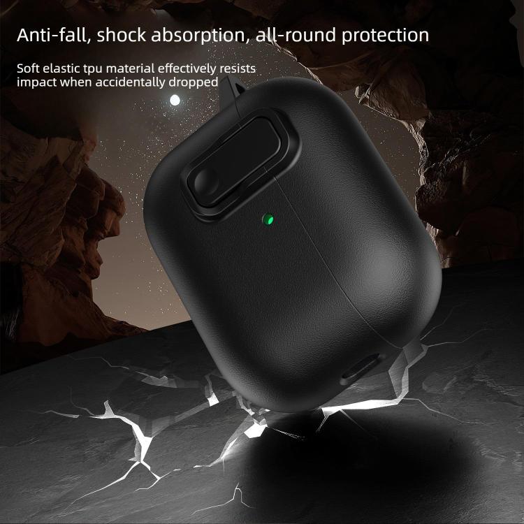 Custodia TPU con chiusura per AirPods Pro 3 e 4
