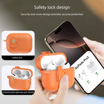Custodia TPU con chiusura per AirPods Pro 3 e 4