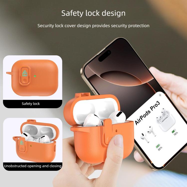 Custodia TPU con chiusura per AirPods Pro 3 e 4