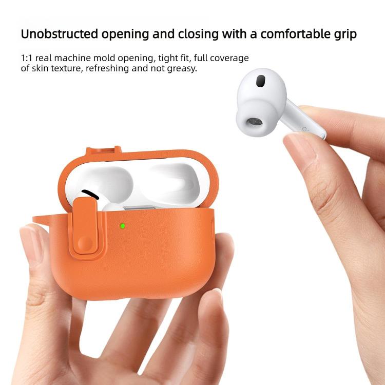 Custodia TPU con chiusura per AirPods Pro 3 e 4