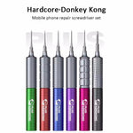 Set di cacciaviti di precisione magnetici ad alta durezza KingKong Plus, colorati e resistenti, per meccanici., Mechanic KingKong Plus