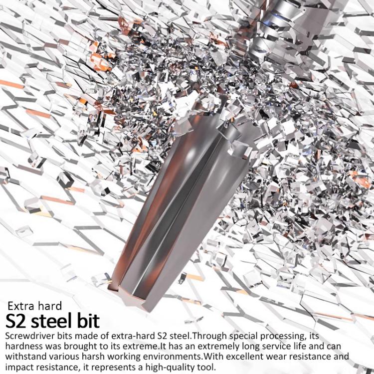 Set di cacciaviti di precisione magnetici ad alta durezza KingKong Plus, colorati e resistenti, per meccanici., Mechanic KingKong Plus