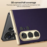 Custodia per telefono curva in pelle placcata GKK, senza penna, For Samsung Galaxy S26 Ultra 5G