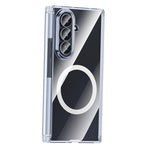 Custodia per telefono trasparente con magnete a doppio asse, For Samsung Galaxy Z TriFold