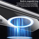 Custodia per telefono trasparente con magnete a doppio asse, For Samsung Galaxy Z TriFold