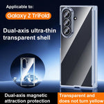 Custodia trasparente per telefono Dual Axis, For Samsung Galaxy Z TriFold