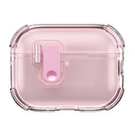 Custodia in silicone trasparente per AirPods Pro 3 e 4