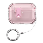 Custodia in silicone trasparente per AirPods Pro 3 e 4
