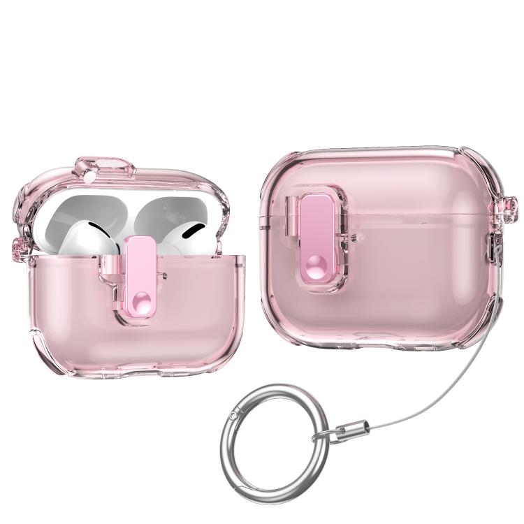 Custodia in silicone trasparente per AirPods Pro 3 e 4