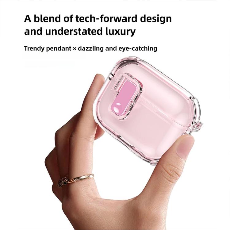 Custodia in silicone trasparente per AirPods Pro 3 e 4