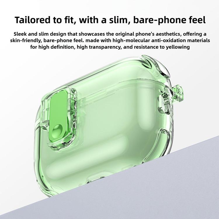 Custodia in silicone trasparente per AirPods Pro 3 e 4