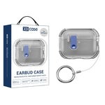 Custodia in silicone trasparente per AirPods Pro 3 e 4