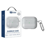 Custodia per auricolari XDcase con texture in fibra di carbonio e gancio., For AirPods Pro 3, For AirPods 4