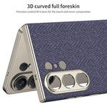Custodia magnetica per telefono GKK Skin Feel in pelle curva, nylon, For Samsung Galaxy S26 Ultra 5G