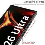 Custodia magnetica per telefono GKK Skin Feel in pelle curva, nylon, For Samsung Galaxy S26 Ultra 5G
