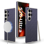 Custodia magnetica per telefono GKK Skin Feel in pelle curva, nylon, For Samsung Galaxy S26 Ultra 5G