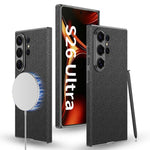 Custodia magnetica per telefono GKK Skin Feel in pelle curva, nylon, For Samsung Galaxy S26 Ultra 5G