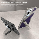 Custodia per telefono GKK Wide Vision in pelle con meccanismo e supporto, For Samsung Galaxy S26 Ultra 5G
