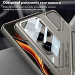 Custodia per telefono GKK Wide Vision in pelle con meccanismo e supporto, For Samsung Galaxy S26 Ultra 5G