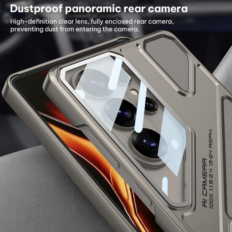 Custodia per telefono GKK Wide Vision in pelle con meccanismo e supporto, For Samsung Galaxy S26 Ultra 5G