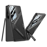 Custodia per telefono GKK Wide Vision in pelle con meccanismo e supporto, For Samsung Galaxy S26 Ultra 5G